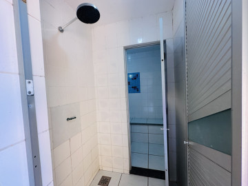 banheiro da sauna
